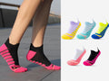 Women’s Anti-Slip Athletic Ankle Socks – Breathable Mesh, Cushioned Performance Design